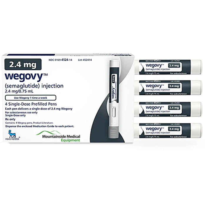 Buy Wegovy Semaglutide Injection 2.4mg/0.75mL,once-weekly injectable medicine,excess body weight,medullary thyroid carcinoma mtc
