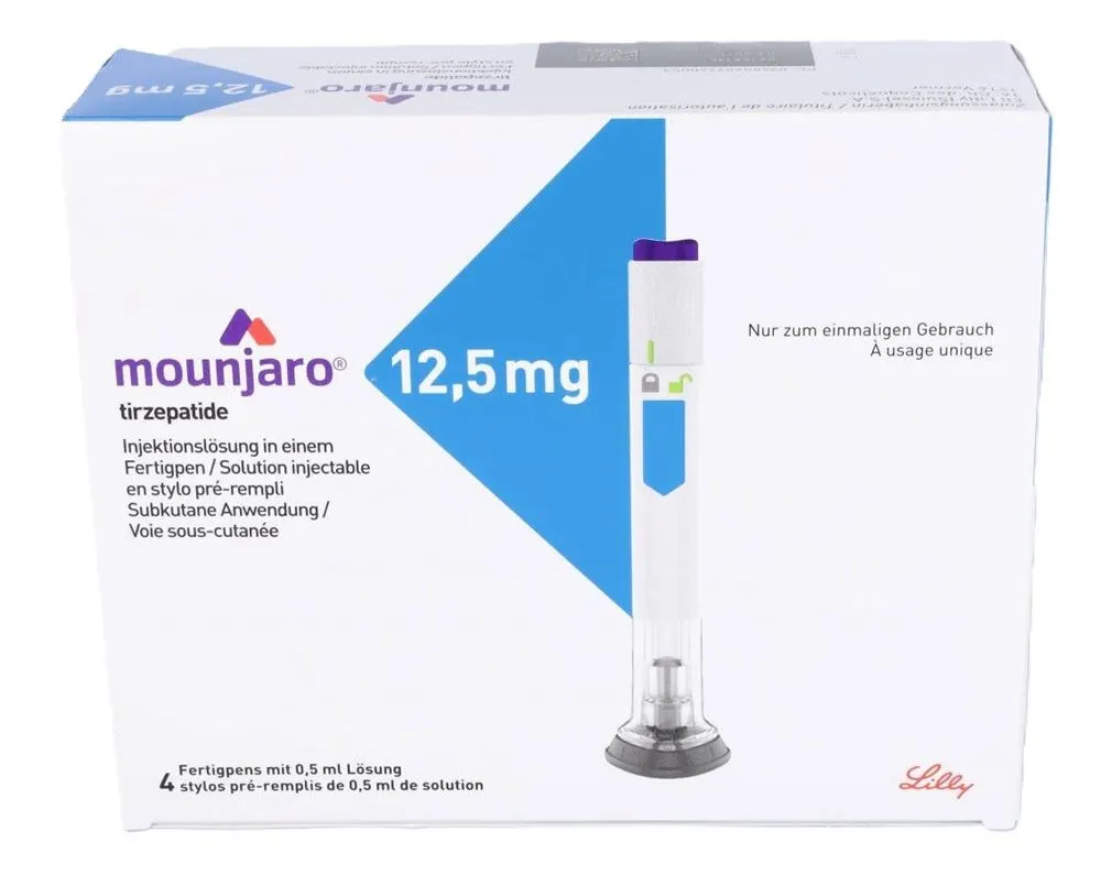 Buy Mounjaro-Tirzepatide 12.5mg/0.5mL,Mounjaro 12.5mg/0.5mL Subcutaneous Pen Injector,Gallbladder Disease