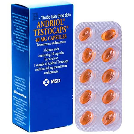 Andriol Testocaps 40mg